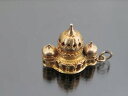 【送料無料】ネックレス　ビンテージゴールドブライトンパビリオンペンダントrare vintage 9ct gold brighton pavilion pendant charm 1982