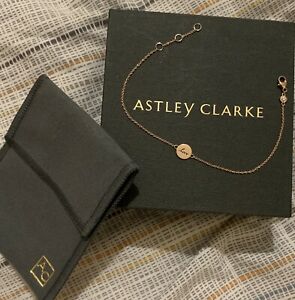 【送料無料】ネックレス　ソリッドゴールドディスクブレスレットgenuine astley clark ...