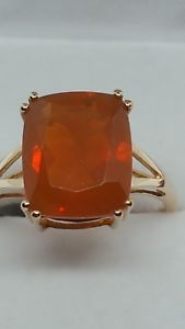 【送料無料】ネックレス　ジェインズオパールリングサイズjaynes gems 387 ct aaa american fire opal ring size uk ous 75 eu 55