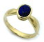 【送料無料】ネックレス　リングゴールドフレームイエローラピスwomens ring real lapislazuli 8 x 6 gold 333 frame yellow quality lapis