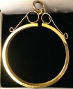 yzlbNX@Be[Wy_g}Egvintage 9 ct gold pendant mount for full krugerrand