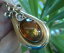 ̵ۥͥå쥹ӥơɥȥڥvintage attractive large 9ct yellow gold amp; citrine pendant c196070s