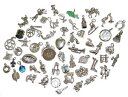 【送料無料】ネックレス　スターリングシルバージョブロット1005g sterling silver mixed traditional charms job lot