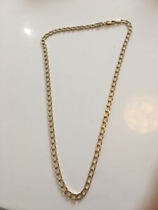 ̵ۥͥå쥹9ct18101g9ct gold curb chain square link 101g 18