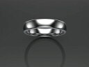 【送料無料】ネックレス 9ctホワイトゴールドトイレコートヘビー4mm9ct white gold gents comfort court wedding ri...