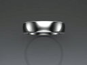 【送料無料】ネックレス 9ctホワイトコートヘビー5mm9ct white gold ladies comfort court wedding ringheav...