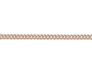 楽天hokushin【送料無料】ネックレス　9ctローズファイル7519cm9ct gold redrose filed curb 7519cm bracelet