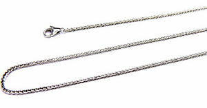 【送料無料】ネックレス　ネックレスホワイトゴールド18kt 7501000チェーンパターン