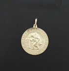 【送料無料】ネックレス　miran 081175 9ctイェローゴールドクリストフォロスメダル37grrp499miran 081175 9ct yellow gold saint christopher large medal 37g rrp499