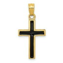 【送料無料】ネックレス 12グラム14kイェローゴールドエポキシラテンペンダント14k yellow gold epoxy latin cross pendant for women 12gram