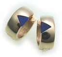【送料無料】ネックレス イアリングクリップ15mm333ladies earrings drop hoop gold 333 with lapis 15mm yellow clips blue