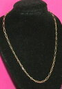 【送料無料】ネックレス　vintage 18ct yellow gold45gfancy link chain455cmvintage 18ct yellow gold 45g fancy link chain 455cm