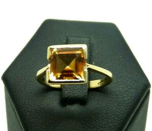 楽天hokushin【送料無料】ネックレス　イエローゴールドソリッドトパーズイエローリングring used yellow gold solid 18 ct with topaz yellow