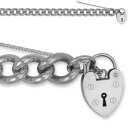 【送料無料】ネックレス スターリングチャームブレスレット 12mmゲージsterling silver charm charm bracelet 12mm gauge