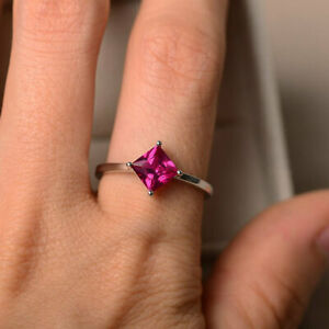 【送料無料】ネックレス 150 ctホワイトルビー14kカット150 ct princess cut ruby engagement wedding ring 14k real white gold rings 【送料無料】ネックレス 150 ctホワイトルビー14kカット150 ct princess cut ruby engagement wedding ring 14k real white gold rings