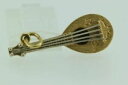 楽天hokushin【送料無料】ネックレス　vintage 18k gold 3d mandolin music charm pendant18ctyellowinstrumentvintage 18k gold 3d mandolin music charm pendant 18ct