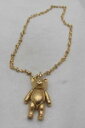 【送料無料】ネックレス 1handhallmarked sterlingarticulated teddy bear onmadechainhallmarked sterling silver articulated teddy bear on a hand made