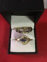 【送料無料】ネックレス 14セット585イェローゴールドイアリングk14k 585 yellow gold ring and earrings set as