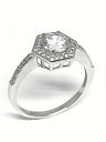 【送料無料】ネックレス ホワイトゴールドジルコニウムリンググラムサイズring white gold 18k and zirconium , 2,5 grams...