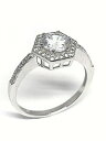 【送料無料】ネックレス　ホワイトゴールドジルコニウムリンググラムサイズring white gold 18k and zirconium , 2,5 grams , all sizes