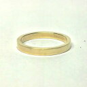 【送料無料】ネックレス イエローゴールドフラット18ct yellow gold 4mm medium weight flat wedding ring(4)