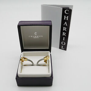 ̵ۥͥå쥹ktɥƥ쥹charriol earring 18kt yellow golds...