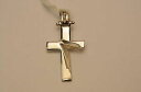 【送料無料】ネックレス ホワイトゴールドクロス18ct white gold crosscrucifix 635g(4)