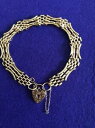 【送料無料】ネックレス 9ctゴールド8ゲートstunning 9ct gold 8 gate bracelet