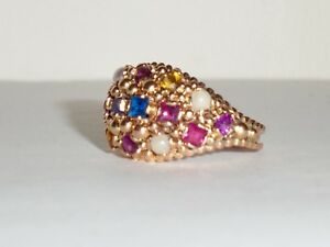 vintage solid 19crt gold ring stunnig extremely rare ビンテージソリッドゴールドリング……※注意※NYからの配送になりますので2週間前後お時間をいただきます。人気の商品は在庫が無い場合がございます。ご了承くださいませ。サイズの種類の商品は購入時の備考欄にご希望のサイズをご記載ください。　携帯メールでの登録ですと楽天からのメールが届かない場合がございます。