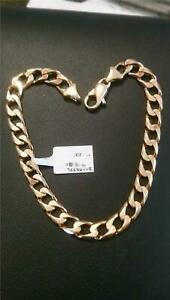 【送料無料】ネックレス　ゴールドブレスレット9ct gold bracelet