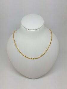 hokushin㤨̵֡ۥͥå쥹ɥץɥmiran 081145 24ct gold rope chain 42cm 36g rrp749פβǤʤ125,980ߤˤʤޤ