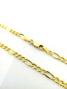 【送料無料】ネックレス チェーンkイエローゴールドchain 18k yellow gold 7501000 55cm
