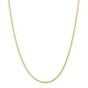 【送料無料】ネックレス イエローゴールドソリッドパリチェーンロブスタークラスプ14k yellow gold 175mm solid parisian wheat chain w lobster clasp 14 30