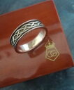 【送料無料】ネックレス ウェールズローズイエローゴールドセルティックリングサイズclogau welsh 9ct rose yellow gold celtic eternal love annwyl ring size t