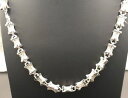 【送料無料】ネックレス strong 925sterlingcubic zircon31long*cross link* chain 1912astrong 925 sterling silver cubic zircon 31 long *cross link* c(4)