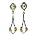 【送料無料】ネックレス スターリングシルバースコットケイドロップイヤリングkイエローゴールドscott kay drop earrings in sterling silver and 18k yellow gold