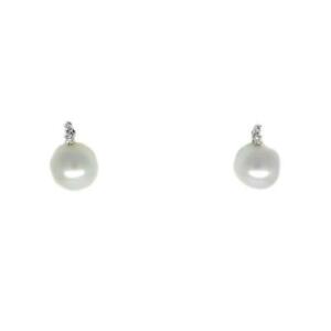 【送料無料】ネックレス　イヤリングドナロパールパールホワイトゴールドearrings donna oro perle dpof2273008 white gold mother of pearl pearls