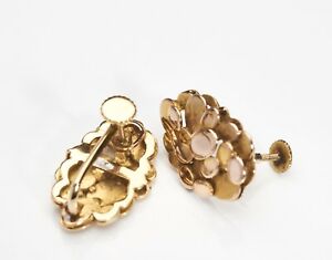 【送料無料】ネックレス　ゴールドデザイナーモダニストイヤリングハンドメイドヴィンテージイエローゴールド9ct gold designer modernist earrings handmade vintage heavy 9k yellow gold 8grms