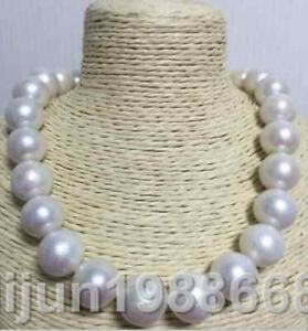 【送料無料】ネックレス　ラウンドサウスシーホワイトパールネックレス