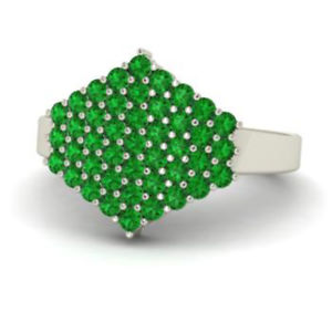 【送料無料】ネックレス エメラルドリングソリッドkホワイトゴールドcertified 086ct emerald gemstone ring solid 14k white gold womens wedding rings