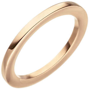 【送料無料】ネックレス　ローズゴールドシンナーリングリングゴールドリングthinner ring womens ring from 585 gold rose gold smooth plain ladies, gold ring