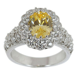 【送料無料】ネックレス ヴィンテージカットカナリーリングkホワイトゴールド310 ct vvs1 oval cut vintage canary ring 14k white gold over 【送料無料】ネックレス ヴィンテージカットカナリーリングkホワイトゴールド310 ct vvs1 oval cut vintage canary ring 14k white gold over