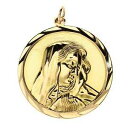 【送料無料】ネックレス ゴールドマドンナペンダントlarge 9ct gold madonna pendant 184g