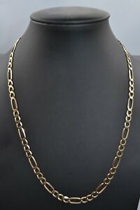 【送料無料】ネックレス 9ctフィガロチェーン9ct gold figaro chain