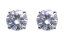 ̵ۥͥå쥹200ctwmoissanite4ۥ磻ȥɥforever brilliant 200ctw round moissanite stud four prong white gold earrings