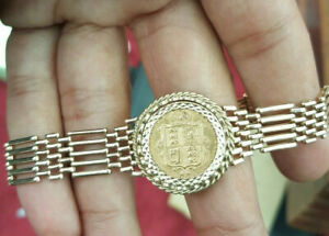 9ct gold gate braceletビクトリアsheild1892sovereign 168 gms※注意※NYからの配送になりますので2週間前後お時間をいただきます。人気の商品は在庫が無い場合がございます。ご了承くださいませ。サイズの種類の商品は購入時の備考欄にご希望のサイズをご記載ください。　携帯メールでの登録ですと楽天からのメールが届かない場合がございます。