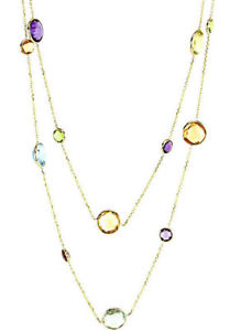 【送料無料】ネックレス　14kイェローゴールドネックレス36インチ(4)