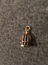 yzlbNX@Be[WS[h`[vintage 9ct gold charm birdcage with little bird sitting on perch