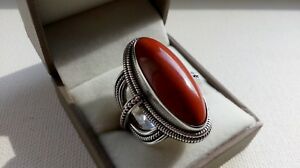 【送料無料】ネックレス gカネリングexquisite 22g sterling silver ba 925 suarti carnelian gemstone ring r us 85