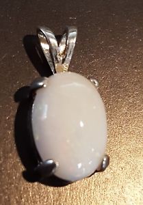 ̵ۥͥå쥹Сԥǥѡ륹󥰥Сڥȡgenuine coober pedy oval opal 925 sterling silver pendant 115 x 79mm 207ct